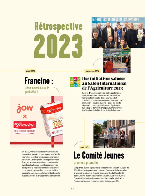 Rapport Intégré du Groupe VIVESCIA | Juillet 2022 - Juin 2023 - Page 56