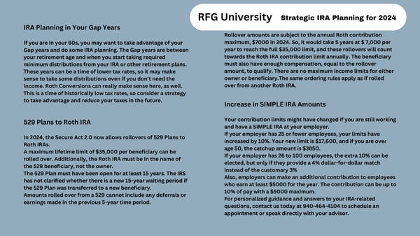 RFG Wealth Advisory Newsletter April '24 - Page 3