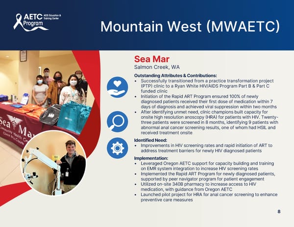Ending the HIV Epidemic | Regional Champions 2023-2024 - Page 8