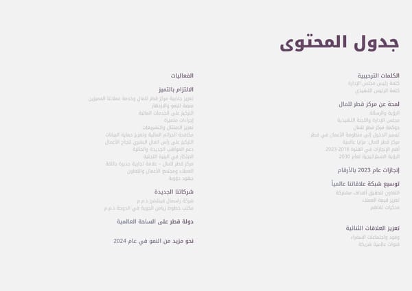 QFC Annual Report 2023 - Arabic - Page 21