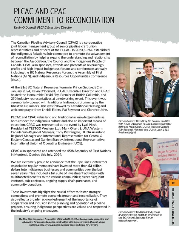 LIUNA Western Canada Sub-Region Indigenous Magazine 2024. - Page 21