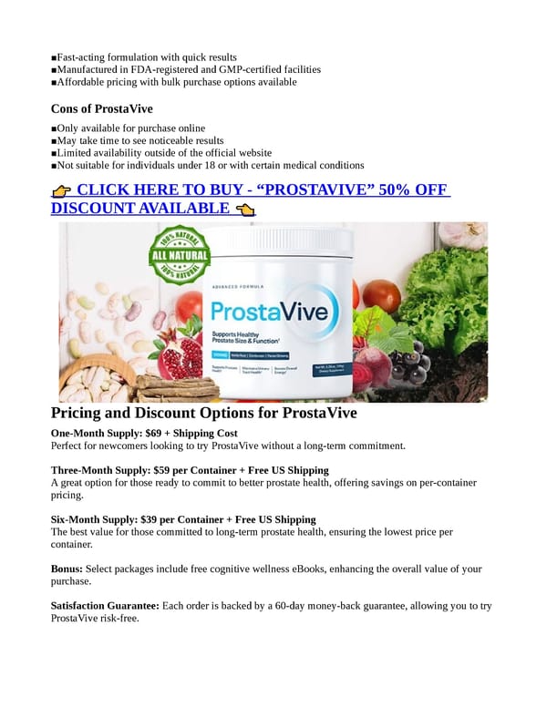 PROSTAVIVE - REVIEWS, PRICE, SCAM OR LEGIT? - Page 5