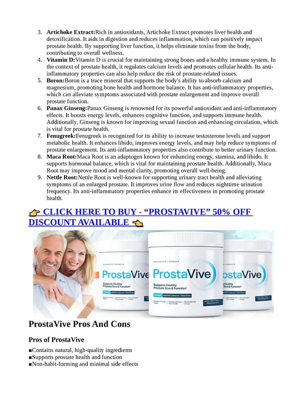 ProstaVive - [TOP 5 Reasons!] With PRICE? - Page 4