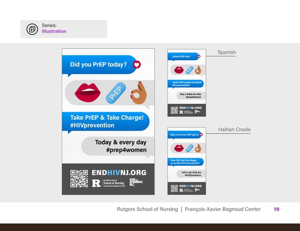 Marketing Effectiveness Entry - Take PrEP: Take Charge! - Page 19