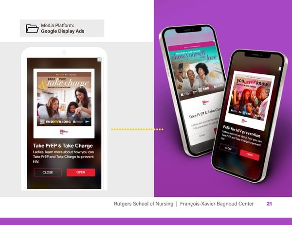 Marketing Effectiveness Entry - Take PrEP: Take Charge! - Page 21