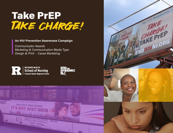 Cause Marketing Entry - Take PrEP: Take Charge! - Page 1