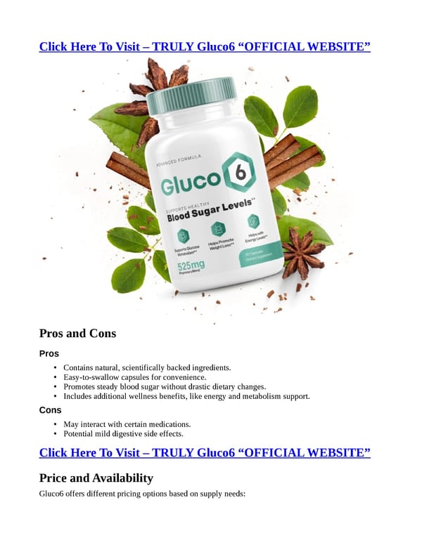 Gluco6 (USER GUIDE) "STEP BY STEP INFO" HOW TO USE? READ FULL ARTICLE! - Page 5