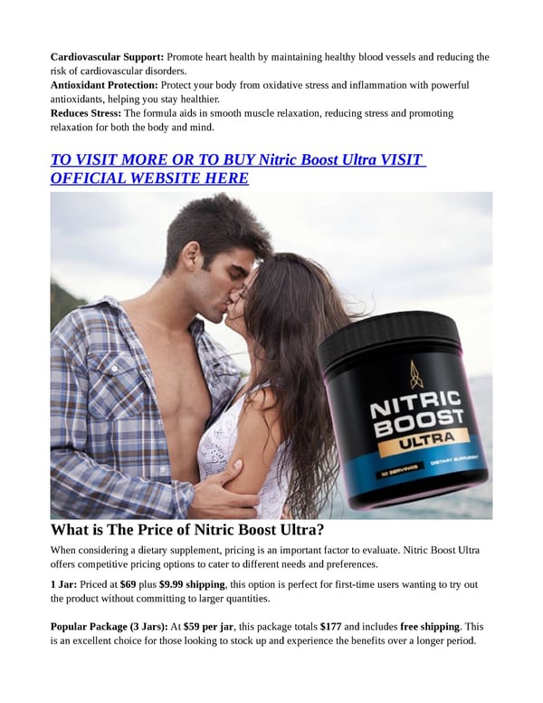 Nitric Boost Ultra CLINICALLY PROVEN You Must Need To Know!!!! - Page 6