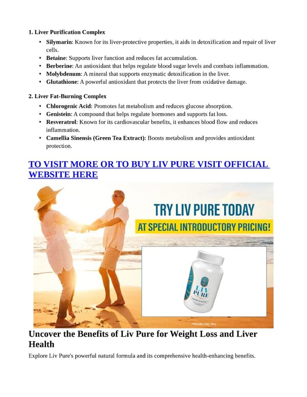 Liv Pure (USER GUIDE) "STEP BY STEP INFO" HOW TO USE? READ FULL ARTICLE! - Page 3