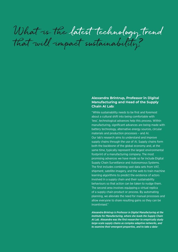 Sustainability Spotlight Magazine - Page 25