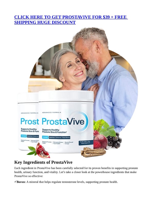 ProstaVive Reviews — Do NOT Buy Until Knowing The Truth! - Page 3