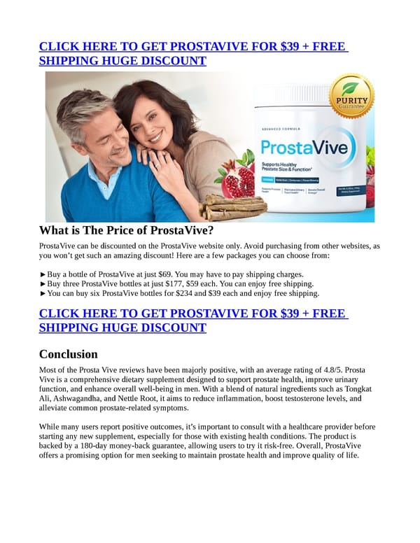 ProstaVive Reviews — Do NOT Buy Until Knowing The Truth! - Page 6