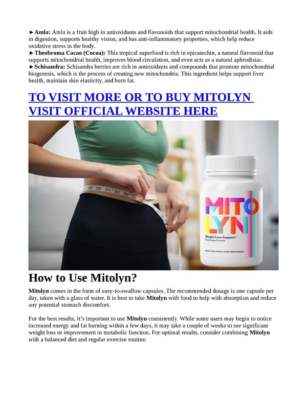 MITOLYN REVIEWS – REAL OR FAKE PROBIOTIC WEIGHT LOSS SUPPLEMENT? - Page 5