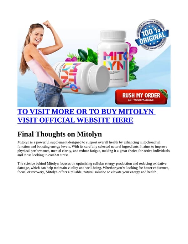 MITOLYN REVIEWS – REAL OR FAKE PROBIOTIC WEIGHT LOSS SUPPLEMENT? - Page 7