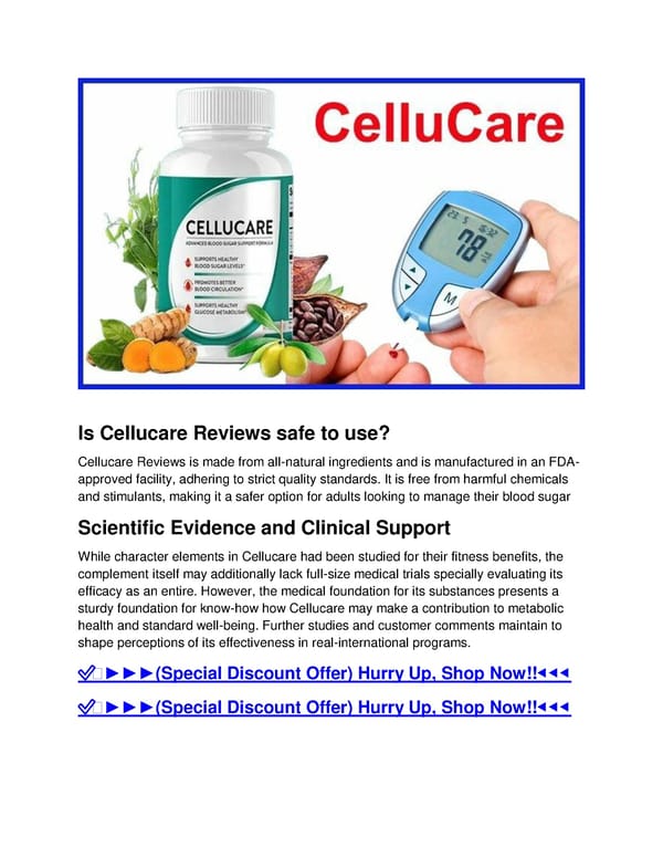 CelluCare Reviews (top 5 BENEFITS!) "Sugar 2025 HYPE?	 - Page 4