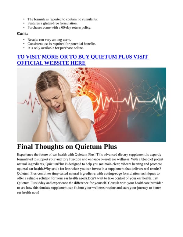 Quietum Plus (SCAM OR LEGIT EXPERIENCE) “Reviews” Genuine? - Page 6