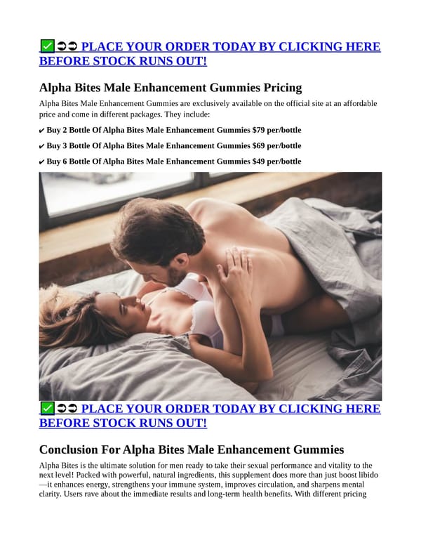 Alpha Bites [TOP RATED] “Reviews” Genuine Expense? - Page 7