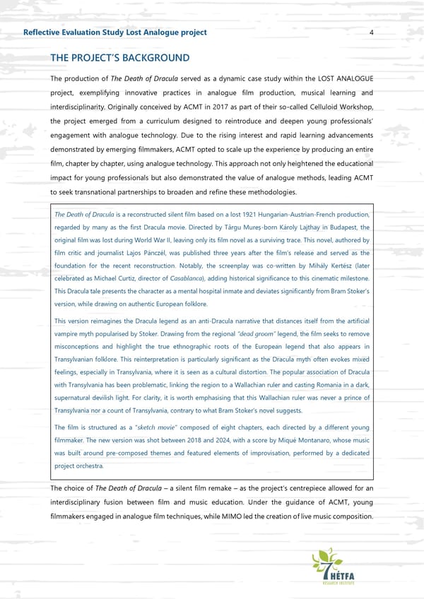 Celluloid Connections: Cultivating creative skills through analogue film and musical collaboration - Page 5