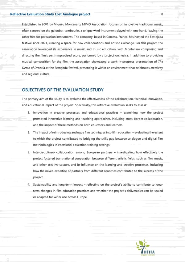 Celluloid Connections: Cultivating creative skills through analogue film and musical collaboration - Page 9