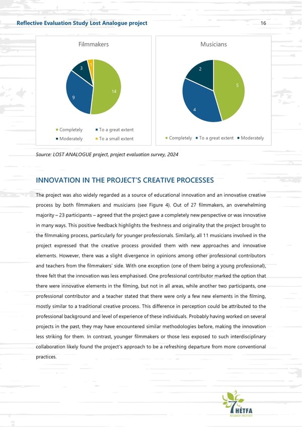 Celluloid Connections: Cultivating creative skills through analogue film and musical collaboration - Page 17