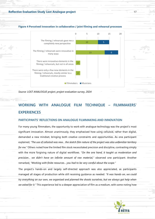 Celluloid Connections: Cultivating creative skills through analogue film and musical collaboration - Page 18