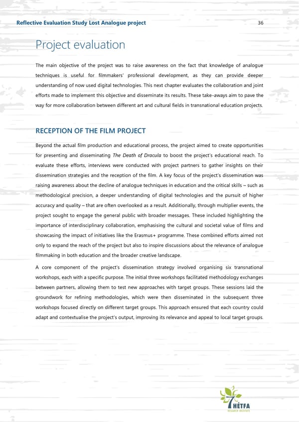 Celluloid Connections: Cultivating creative skills through analogue film and musical collaboration - Page 37