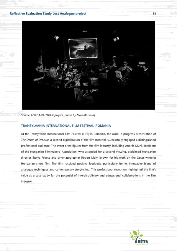 Celluloid Connections: Cultivating creative skills through analogue film and musical collaboration - Page 39