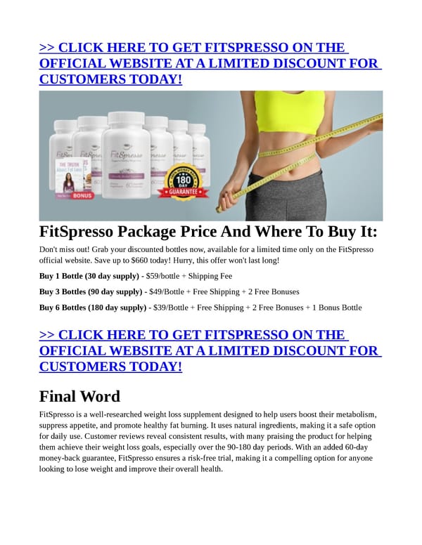 FitSpresso : ["LEGIT OR SCAM"] - “Reviews” Genuine Expense? - Page 7