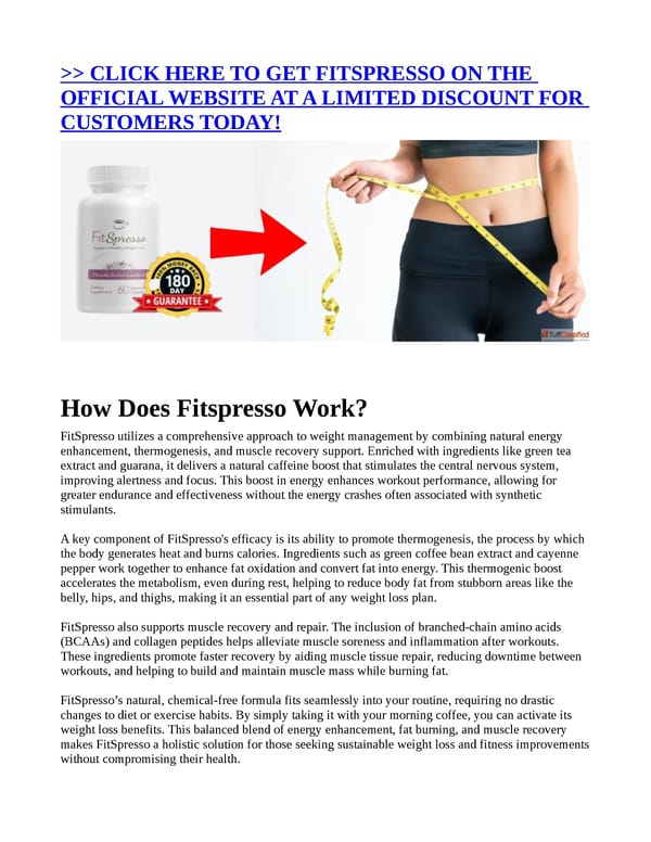 FitSpresso : ["DOES IT WORK"] HONEST REVIEW FOR THE PEOPLE - Page 2