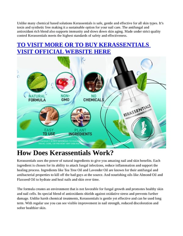 Kerassentials (IMPORTANT WARNING!!) Does It no Any Trick? - Page 2