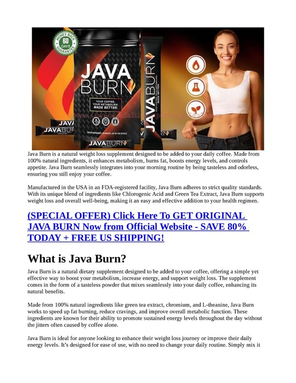 Java Burn [FRAUD OR LEGIT] MUST READ Before Buying! Update 2025 - Page 1