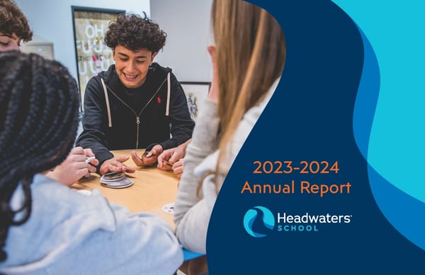 Headwaters School 2023-2024 Annual Report - Page 1