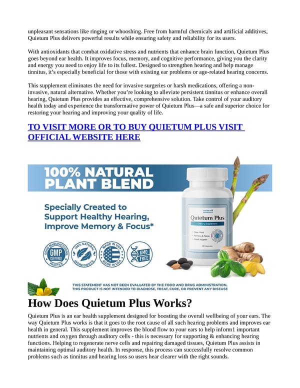 Quietum Plus 2025 Legit Or Another Advertised SCAM? - Page 2