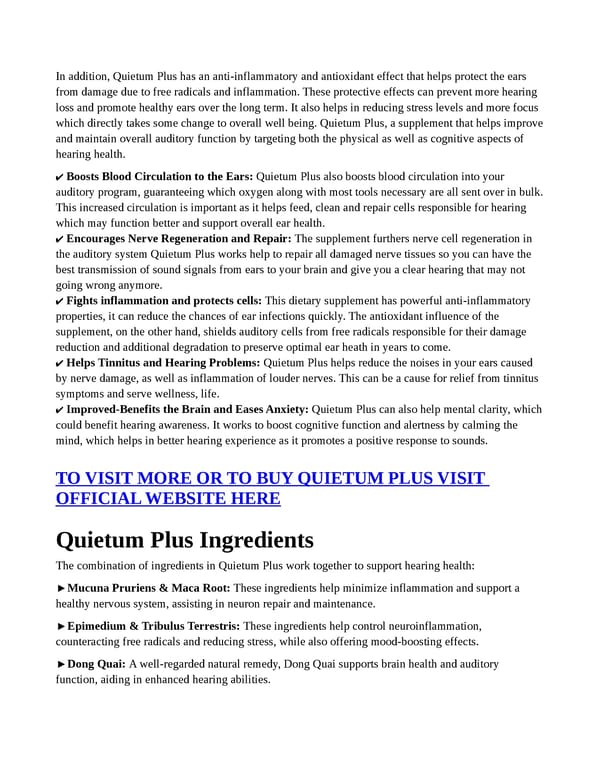 Quietum Plus 2025 Legit Or Another Advertised SCAM? - Page 3