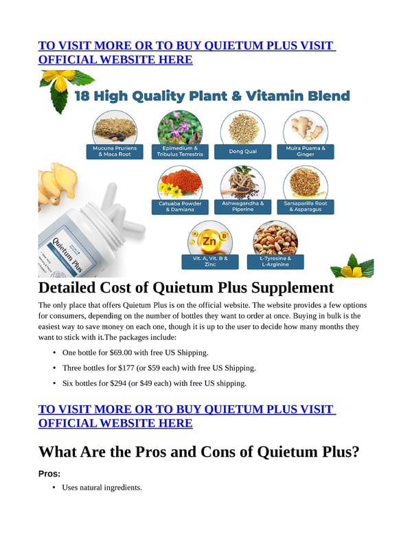 Quietum Plus 2025 Legit Or Another Advertised SCAM? - Page 6