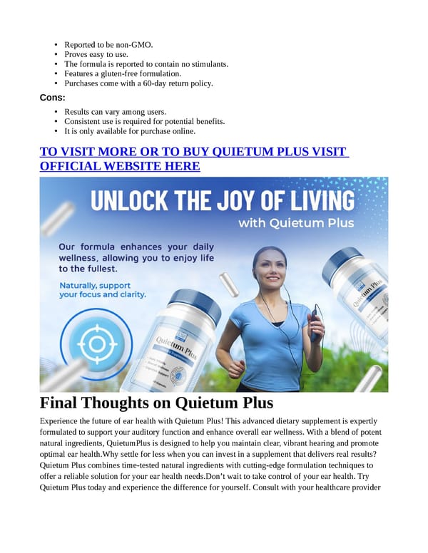 Quietum Plus 2025 Legit Or Another Advertised SCAM? - Page 7