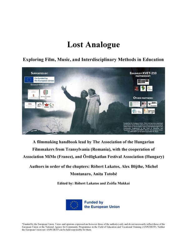 Lost Analogue: Exploring Film, Music, and Interdisciplinary Methods in Education - Page 1