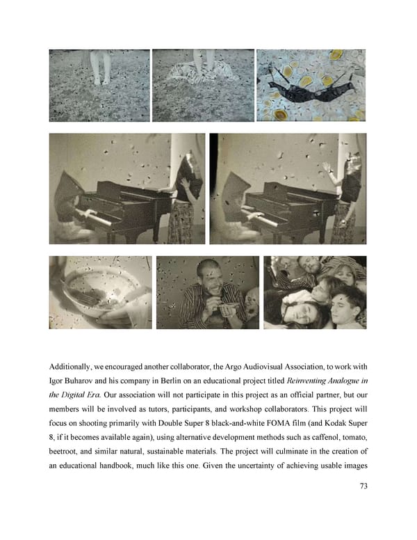 Lost Analogue: Exploring Film, Music, and Interdisciplinary Methods in Education - Page 74