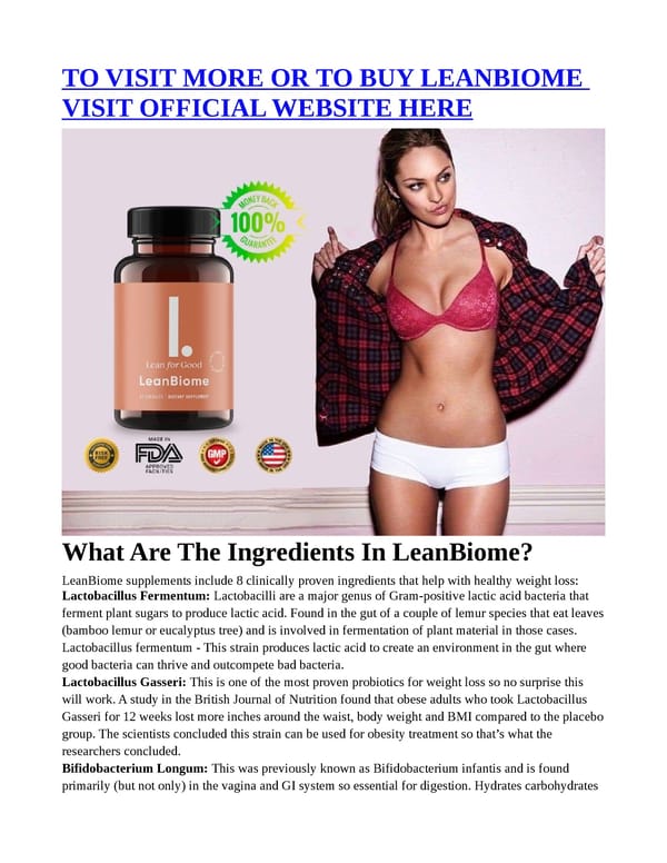 LeanBiome (Serious WARNING!!) EXPERT CHECK! - Page 3