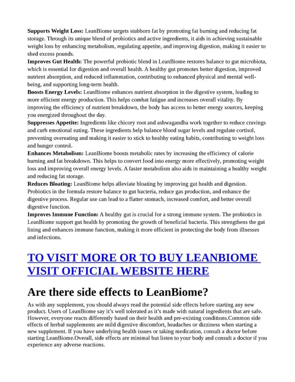 LeanBiome (Serious WARNING!!) EXPERT CHECK! - Page 5