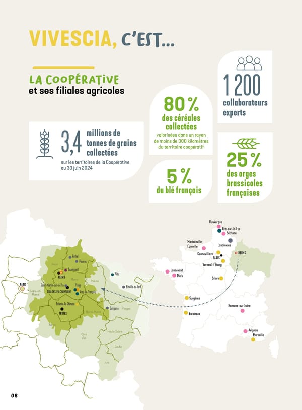 Rapport Intégré du Groupe VIVESCIA | Juillet 2023 - Juin 2024 - Page 8