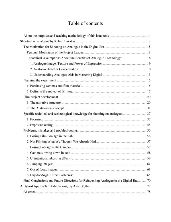 Lost Analogue: Exploring Film, Music, and Interdisciplinary Methods in Education - Page 2