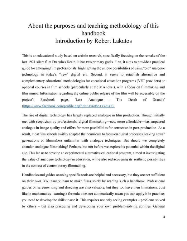 Lost Analogue: Exploring Film, Music, and Interdisciplinary Methods in Education - Page 5