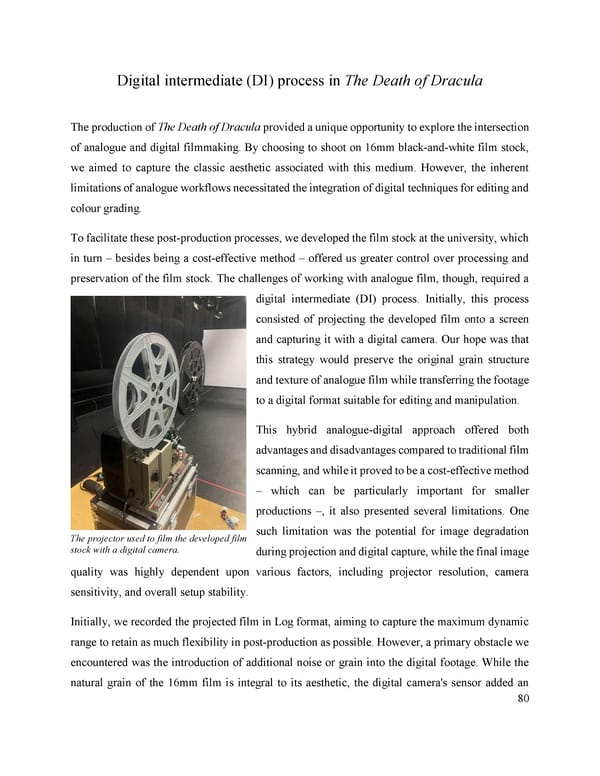 Lost Analogue: Exploring Film, Music, and Interdisciplinary Methods in Education - Page 81