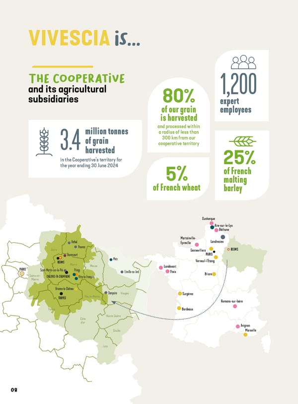 VIVESCIA 2023-2024 Consolidated Report - Page 8