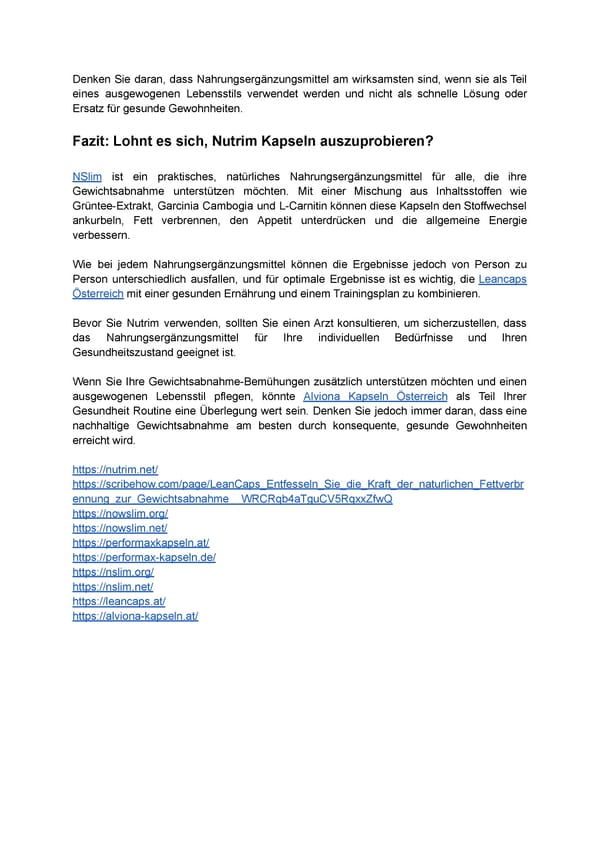 Nutrim: Ein umfassender Leitfaden zum Abnehmen und zu gesundheitlichen Vorteilen - Page 4