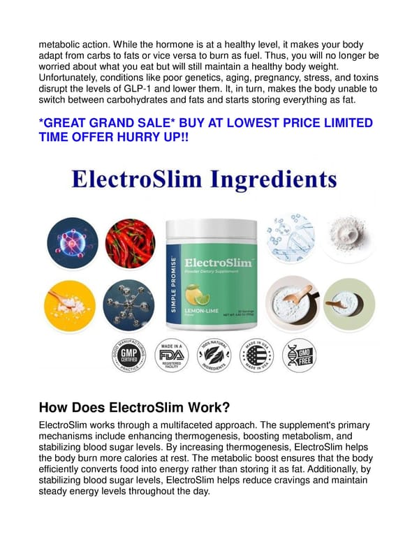 ElectroSlim Reviews: Does it Work? Scam Or Legit Gut Health Powder! - Page 2