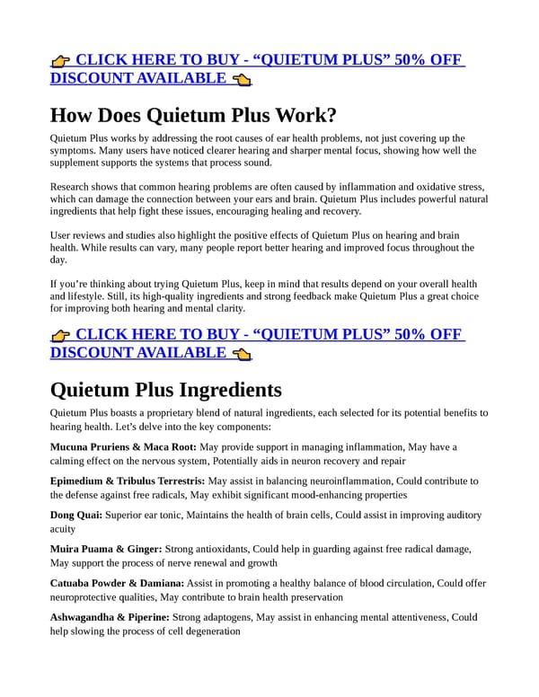 Quietum Plus [Update Price] — How Does It Truly Function? - Page 3