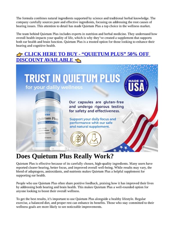 Quietum Plus [Update Price] — How Does It Truly Function? - Page 6