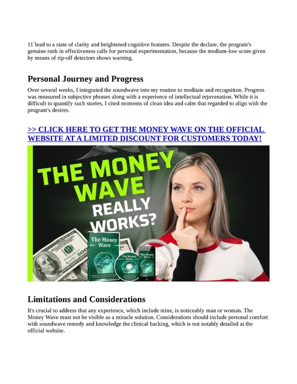 The Money Wave Reviews (NEW!) Price on Website & Consumer Reports! - Page 8